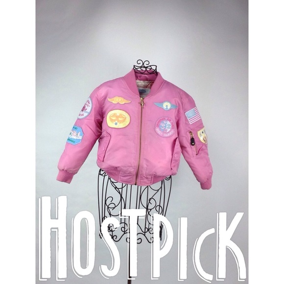 Super cute flightline bomber jacket - Picture 1 of 8